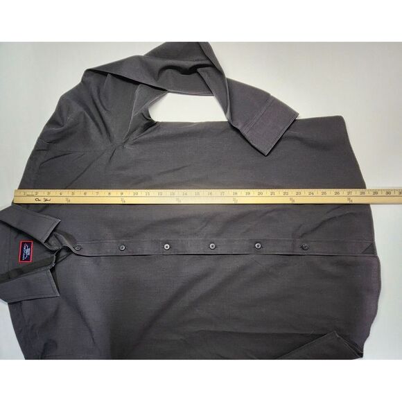 UNTUCKIT BLACK LONG SLEEVE BUTTON DOWN SIZE LARGE - Picture 9 of 10